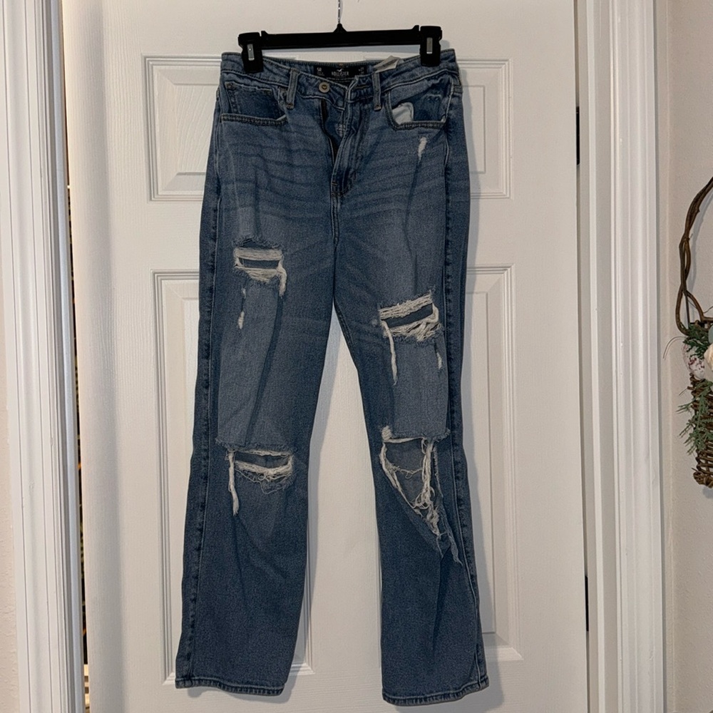 Hollister ripped jeans